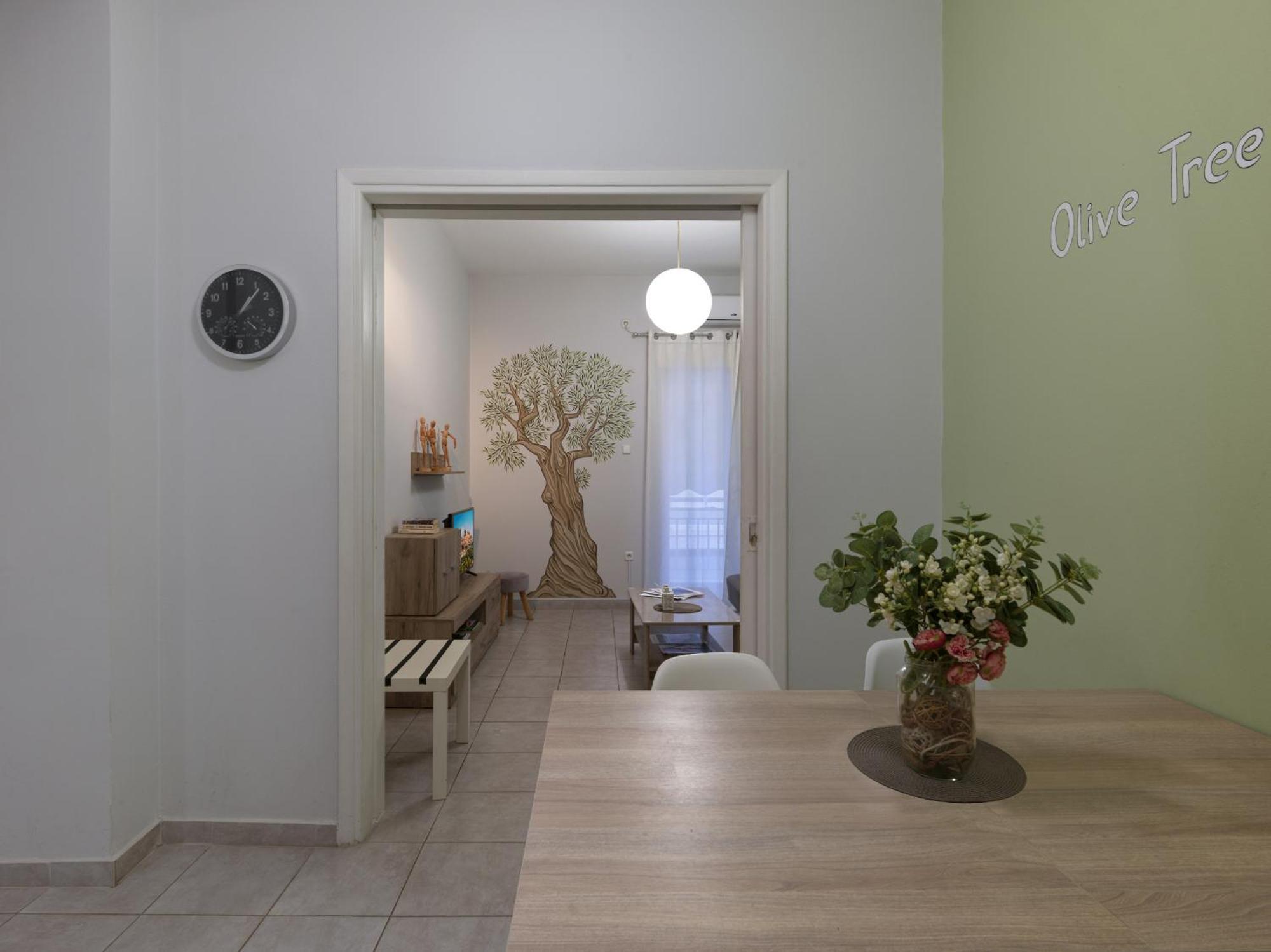 Ferienwohnung Cozy Athenian One Bd, Pistachio Charm Exterior foto