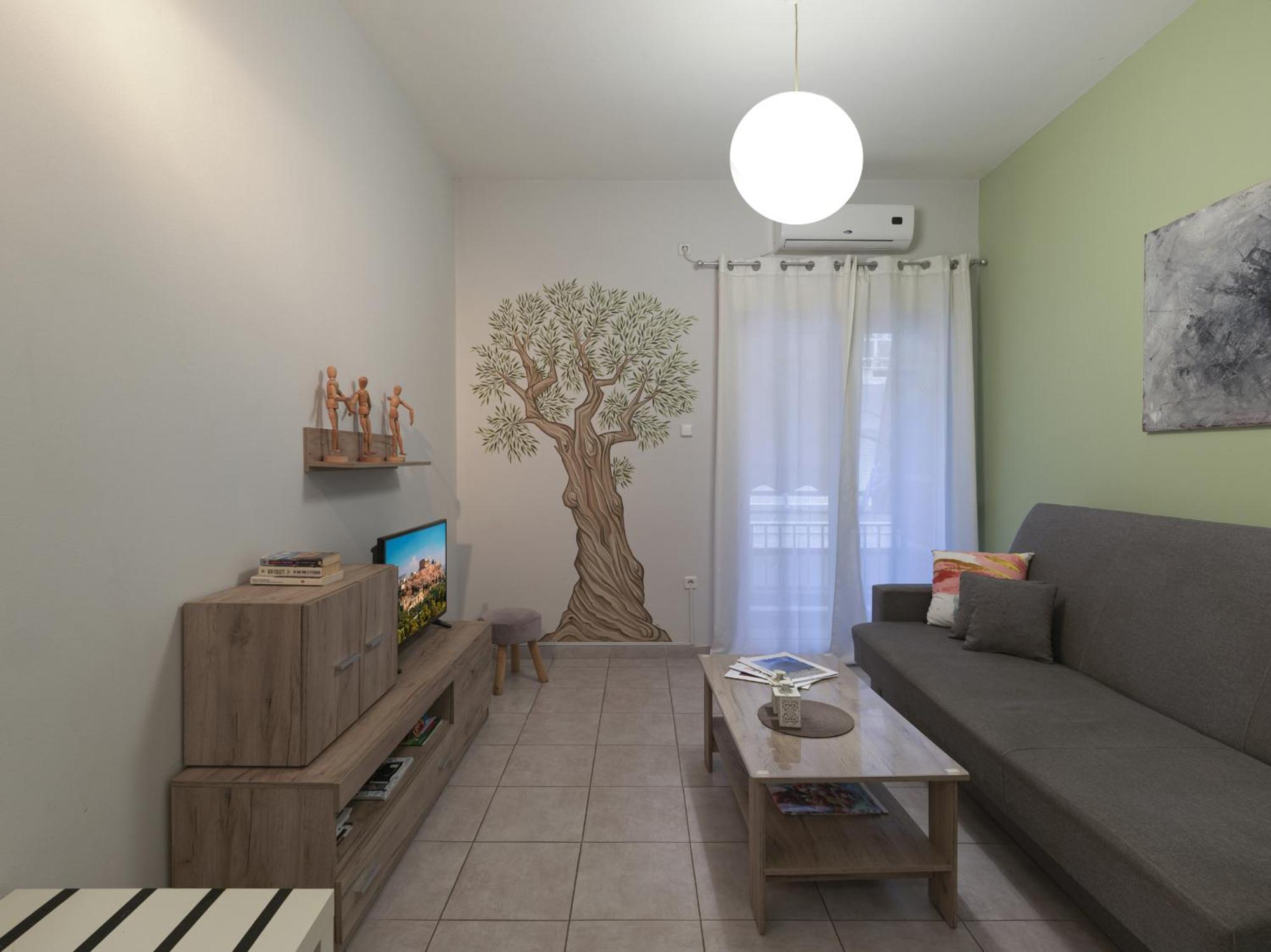 Ferienwohnung Cozy Athenian One Bd, Pistachio Charm Exterior foto