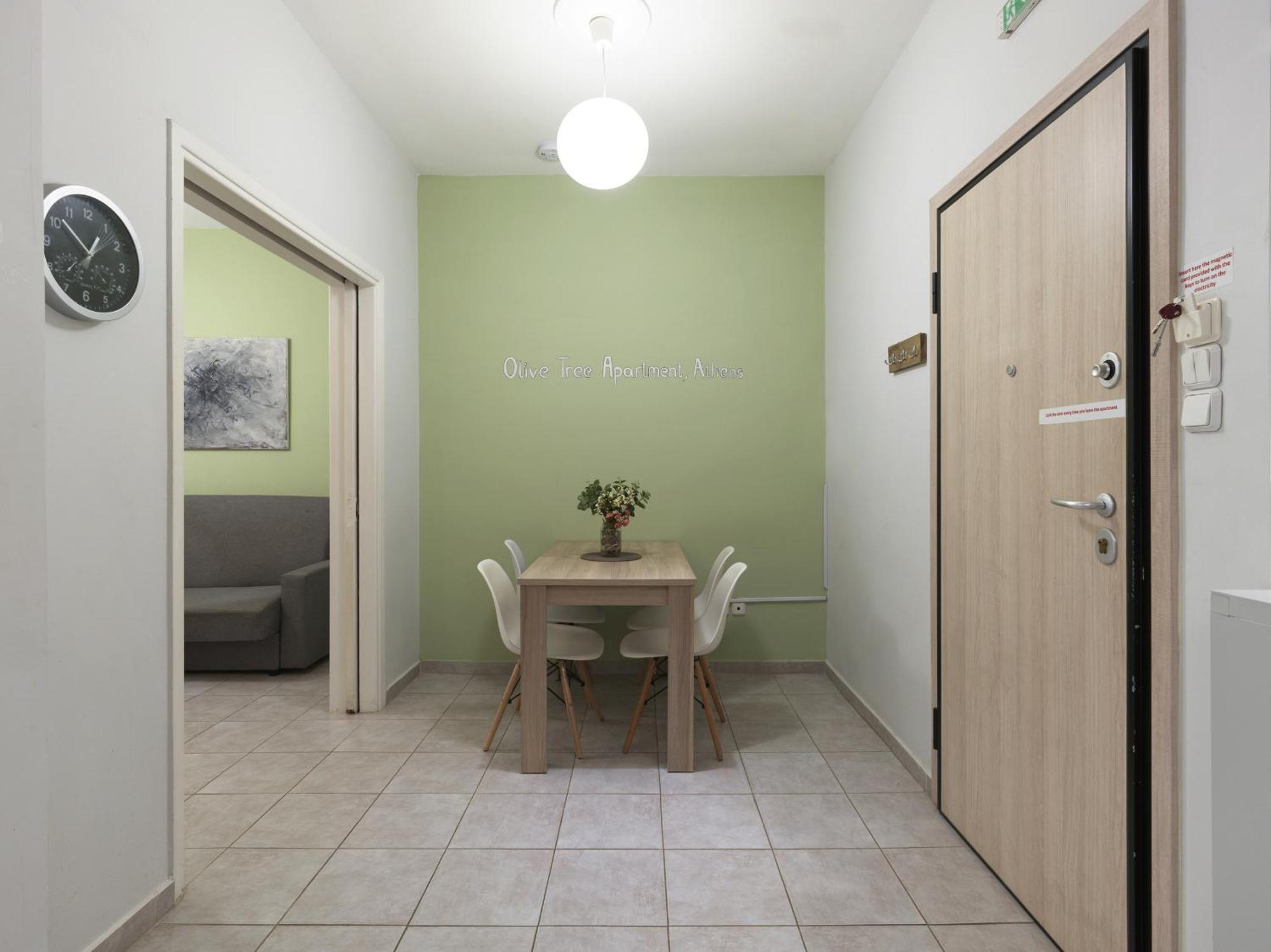 Ferienwohnung Cozy Athenian One Bd, Pistachio Charm Exterior foto